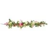 Northlight 5ft. Pink Leafy Hydrangea Artificial Floral Spring Garland 2 Northlight 5ft. Pink Leafy Hydrangea Artificial Floral Spring Garland -Northlight D827150S 1