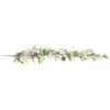 Northlight 5ft. Purple Wildflower & Berry Spring Garland -Northlight D827155S 1
