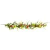Northlight 5ft. Poppy & Eucalyptus Spring Garland