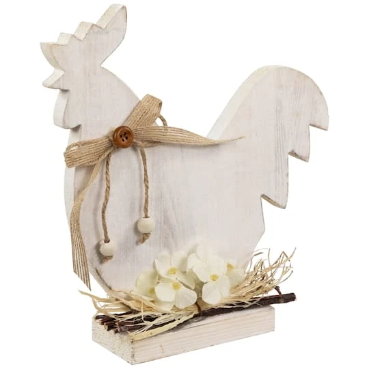 Northlight 9.5" Distressed Rooster Silhouette Spring Décor 6 Northlight 9.5" Distressed Rooster Silhouette Spring Décor - Image 4