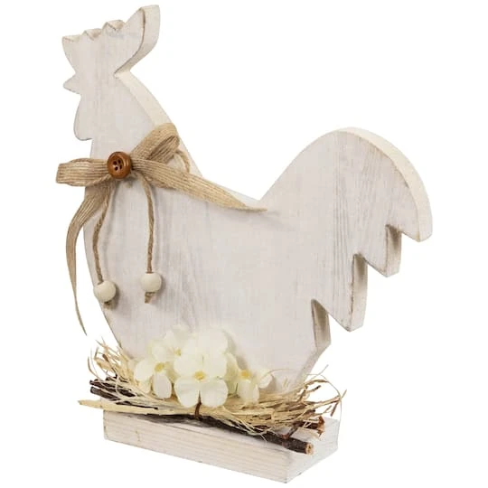Northlight 9.5" Distressed Rooster Silhouette Spring Décor 7 Northlight 9.5" Distressed Rooster Silhouette Spring Décor - Image 5