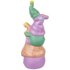 Northlight 12" Lilac & Orange Gnome Tower Spring Figurine -Northlight D827167S 5