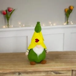 Northlight 11" Yellow Ladybug Gnome Spring Figure 10 Northlight 11" Yellow Ladybug Gnome Spring Figure -Northlight D827168S 2