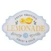 Northlight 15.25" Yellow & Blue Metal Fresh Squeezed Lemonade Sign Spring Wall Décor 1 Northlight 15.25" Yellow & Blue Metal Fresh Squeezed Lemonade Sign Spring Wall Décor -Northlight D827178S 1