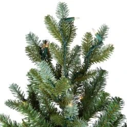 Northlight 7.5ft. Pre-Lit Real Touch™️Full Blue Spruce Artificial Christmas Tree, Clear Lights 13 Northlight 7.5ft. Pre-Lit Real Touch™️Full Blue Spruce Artificial Christmas Tree, Clear Lights -Northlight D858985S 4