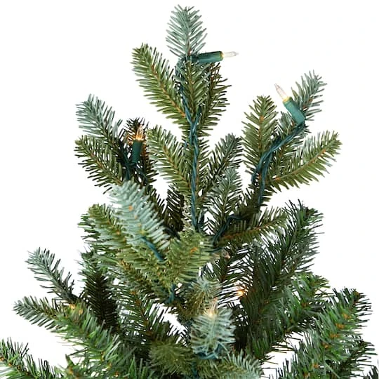 Northlight 7.5ft. Pre-Lit Real Touch™️Full Blue Spruce Artificial Christmas Tree, Clear Lights 7 Northlight 7.5ft. Pre-Lit Real Touch™️Full Blue Spruce Artificial Christmas Tree, Clear Lights - Image 5
