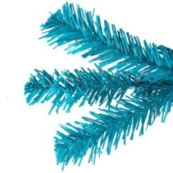 Northlight 7ft. Pre-Lit Medium Turquoise Pine Artificial Christmas Tree, Clear Lights 13 Northlight 7ft. Pre-Lit Medium Turquoise Pine Artificial Christmas Tree, Clear Lights -Northlight D859019S 5