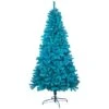 Northlight 6ft. Pre-Lit Turquoise Medium Pine Artificial Christmas Tree, Clear Lights 1 Northlight 6ft. Pre-Lit Turquoise Medium Pine Artificial Christmas Tree, Clear Lights -Northlight D859062S 2