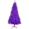 Northlight 6ft. Pre-Lit Purple Medium Pine Artificial Christmas Tree, Clear Lights 1 Northlight 6ft. Pre-Lit Purple Medium Pine Artificial Christmas Tree, Clear Lights -Northlight D859065S 2