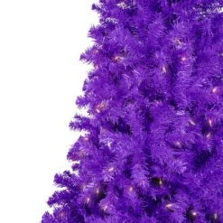Northlight 6ft. Pre-Lit Purple Medium Pine Artificial Christmas Tree, Clear Lights 12 Northlight 6ft. Pre-Lit Purple Medium Pine Artificial Christmas Tree, Clear Lights -Northlight D859065S 3