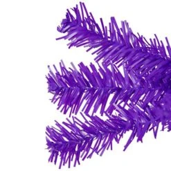 Northlight 6ft. Pre-Lit Purple Medium Pine Artificial Christmas Tree, Clear Lights 14 Northlight 6ft. Pre-Lit Purple Medium Pine Artificial Christmas Tree, Clear Lights -Northlight D859065S 5