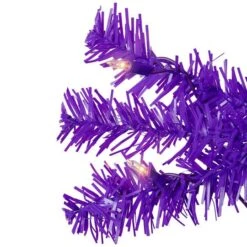 Northlight 6ft. Pre-Lit Purple Medium Pine Artificial Christmas Tree, Clear Lights 15 Northlight 6ft. Pre-Lit Purple Medium Pine Artificial Christmas Tree, Clear Lights -Northlight D859065S 6