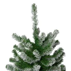 Northlight 4ft. Unlit Medium Flocked Alpine Artificial Christmas Tree 13 Northlight 4ft. Unlit Medium Flocked Alpine Artificial Christmas Tree -Northlight D859108S 4